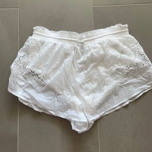 FP Movement by Free People White Athletic Shorts